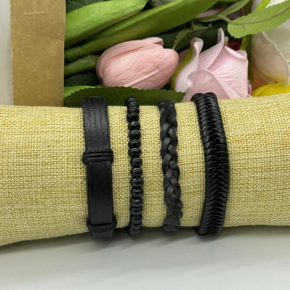 5 шт. Модные простые кварцевые часы с функцией бизнеса и отдыха, водонепроницаемый корпус в комплекте для отдыха на открытом воздухе, спорта на открытом воздухе