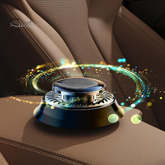 Автомобильный освежитель воздуха на солнечной энергии, ароматерапевтический диффузор с натуральным ароматом, автоматический вращающийся очиститель воздуха, ароматы для интерьера автомобиля, аксессуары для декора для дома и автомобиля