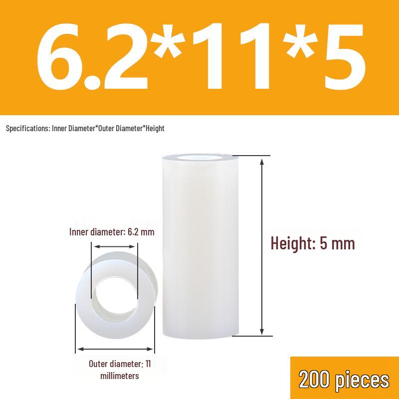 Plastic Insulating Spacer Sleeves M5-M12