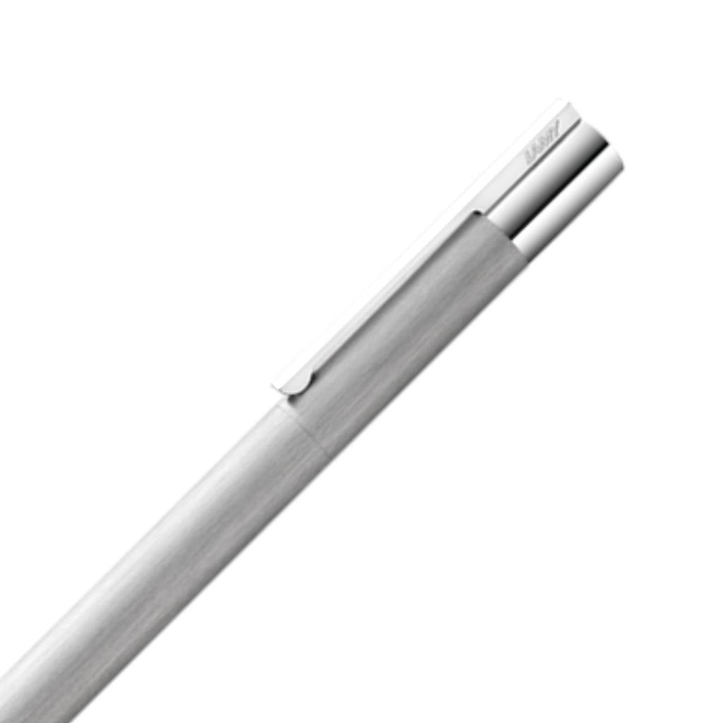 Lamy Ballpoint Scala Stainless Genuine Imported Product Pen, Oil-Based, Steel, L251,