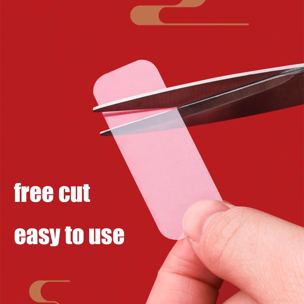 180/360/60 шт. прозрачные наклейки на стену, двусторонняя клейкая лента, немаркая лента, водонепроницаемая нанопрозрачная лента для лица, товары для дома