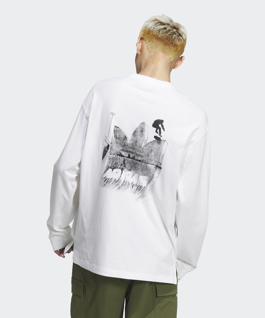 adidas City Skate Лонгслив - Белый / Jc6833