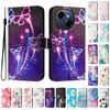 Цветной рисунок Кошелек Чехол для Itel P55 P55T P665L S24 S23 Plus RS4 A05S A48 A50 A60 A60S A70 A80 Ударопрочный Чехол-подставка для телефона