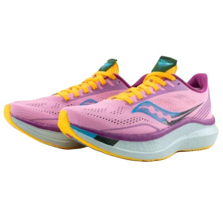 SAUCONY Endorphin Pro Удобные Мягкие Нескользящие Прочные Низкие Повседневные Кроссовки для Бега Женские кроссовки Фиолетовый S10598-26
