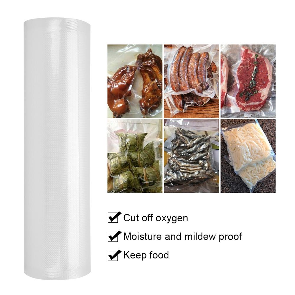 1 рулон толстых точечных вакуумных пакетов для запечатывания продуктов Ролик для запайщика продуктов Упаковка для хранения Консервант