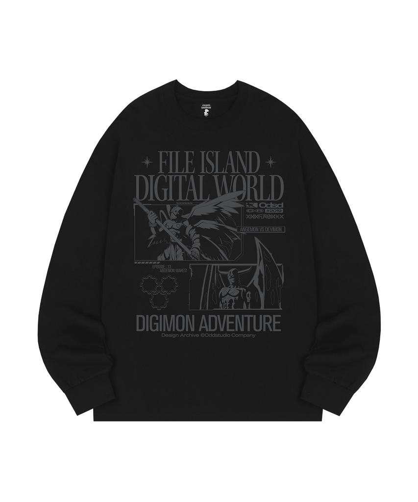 ODDSTUDIO [Digimon Adventure] Angemon & Devimon Long Sleeve - 2 Colors