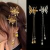 Butterfly Three-dimensional Tassel Hairpins Accessories Hair Pins Pins Ornaments Jewelry