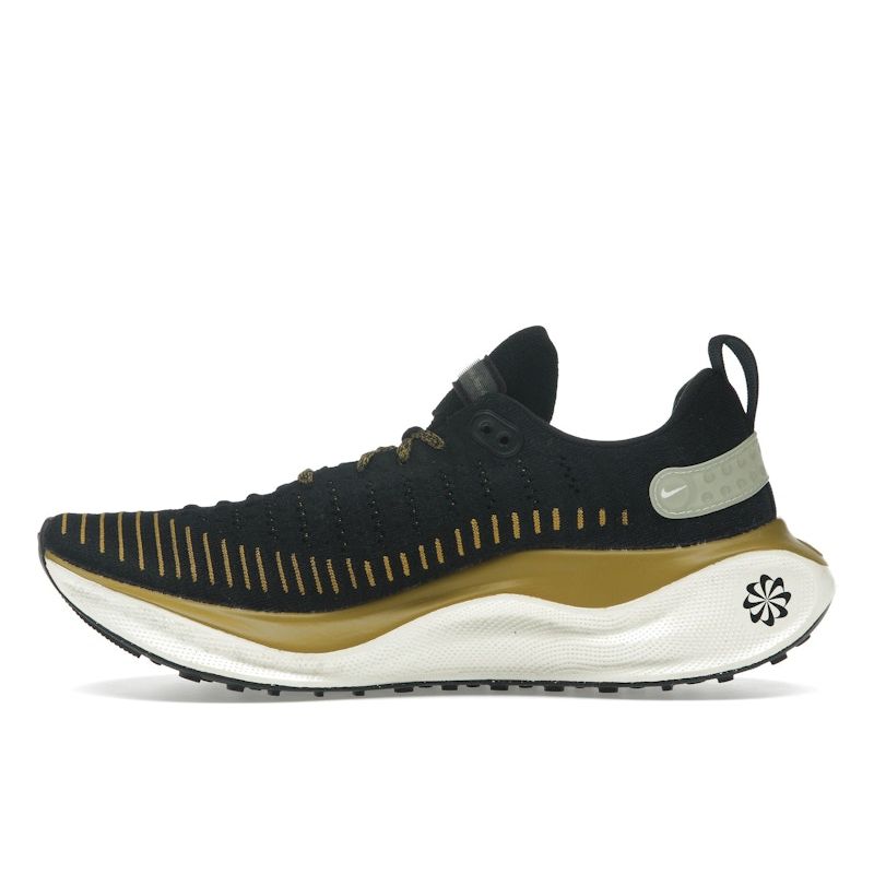Nike ReactX Infinity Run 4 Черные бронзовые мужские кроссовки Olive-Aura Sea-Glass DR2665-006