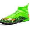 Мужские/женские футбольные бутсы 33-46, высокие носки с короткими ногтями Make Capital, детские футбольные кроссовки для улицы для мальчиков