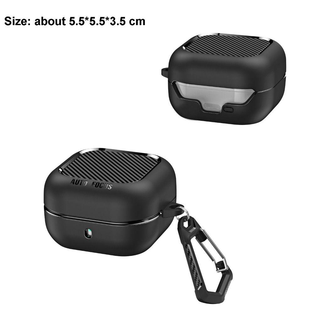 С карабином Защитный чехол Ударопрочный чехол для наушников для Samsung Galaxy Buds4/4pro Для путешествий