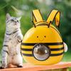 Рюкзак-переноска Bee Cats для собак, космическая капсула, сумка для домашних животных, для парка