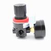 1PCS 1/4 "Air Compressor Filter Water Oil Separator Regulator AR2000 Air Treatment Can Be Used with PC/PT Series Hose Connectors