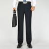 Мужские плотные прямые брюки без глажки в стиле business casual