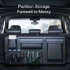 Водонепроницаемая сумка для хранения на заднем сиденье, ящик для хранения, карман на спинку сиденья автомобиля, органайзер для багажника автомобиля, грузовика, внедорожника, фургона