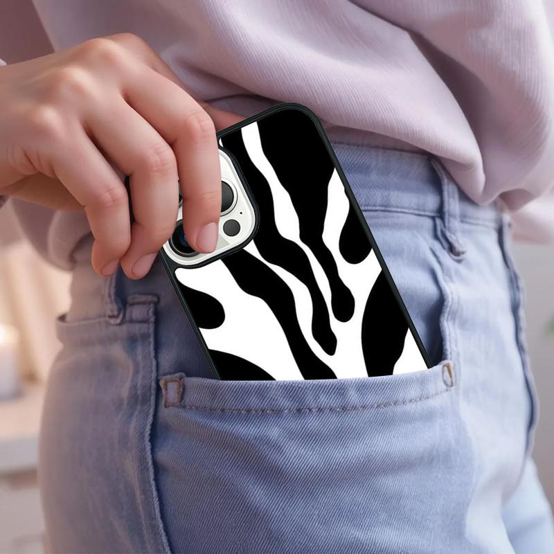 Dalmatian Cow zebra texture Phone Case For iPhone 17 Air 15 16e 14 13 Pro Max Coque 12 11 Pro Max PLUS cover