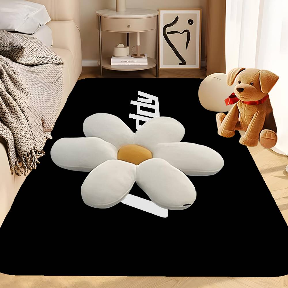 G-Greddy-Y Floor Mat INS Style Soft Bedroom Floor House Laundry Room Mat Anti-skid Household Carpets
