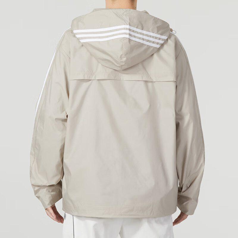 adidas Куртки Мужские Хаки С Капюшоном Умеренные Другие IJ8693