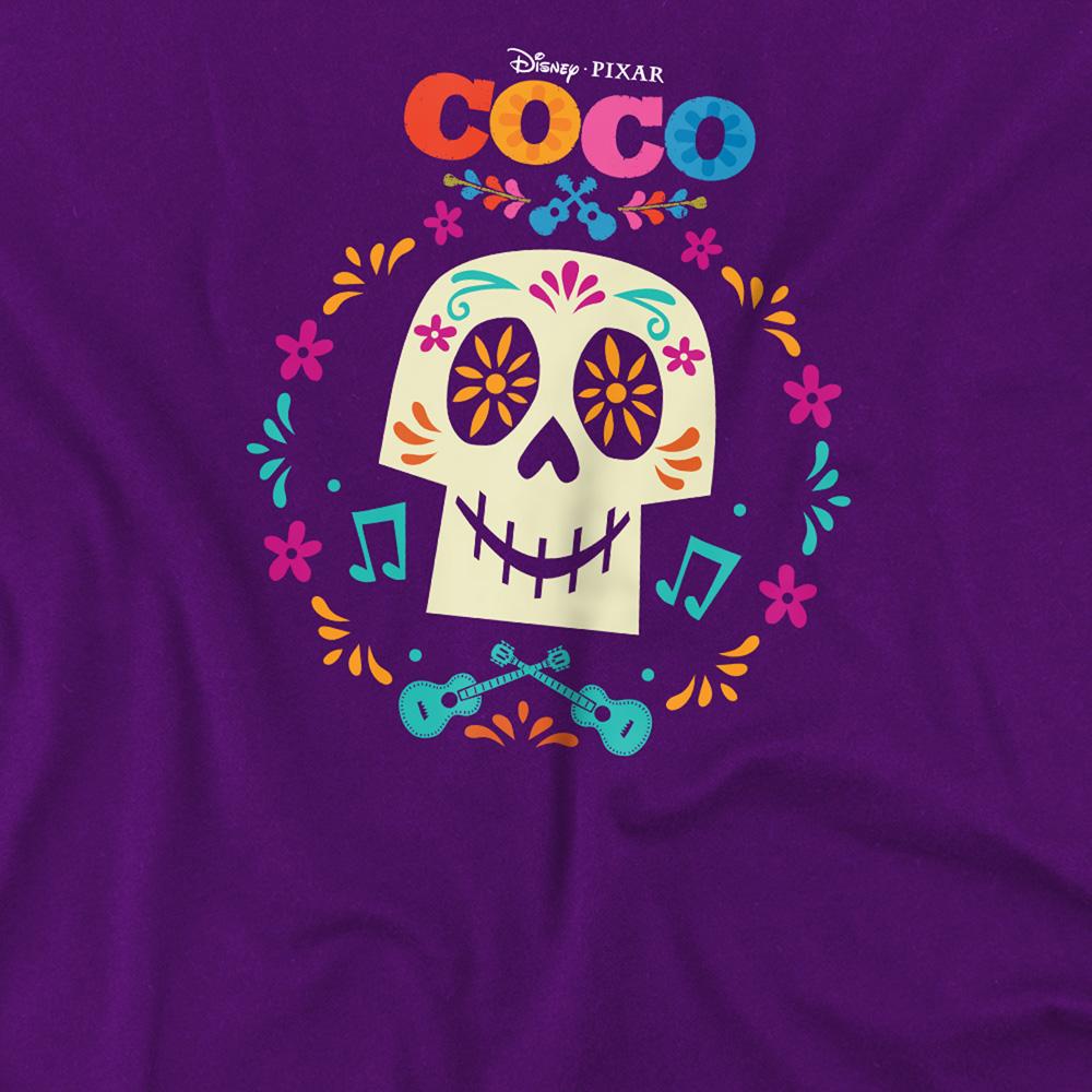 Coco Girls Flower Skull T-Shirt