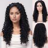 Synthetic Long Curly Wigs Fluffy Afro Black Wigs for Women Deep Weave Wigs Daily Use Cosplay Party High Temperature Fiber Wigs