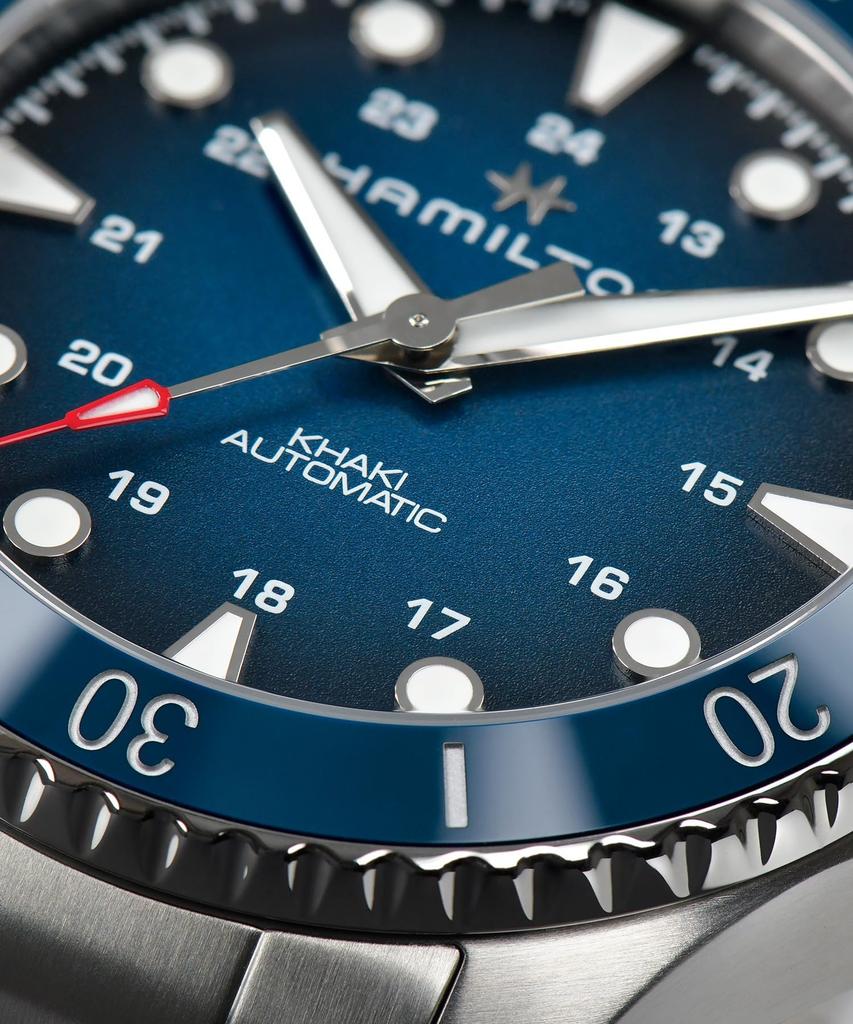 Часы HAMILTON Оригинальная гарантия Khaki Navy Scuba Авто Механические Автоматический подзавод H82505140 Импортные [Hamilton] Мужские [Обычный продукт]