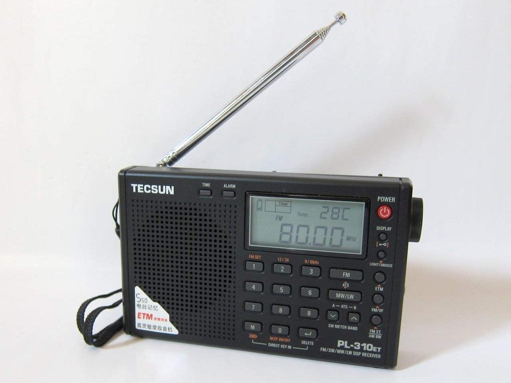 DSP Processing BCL Radio TECSUN Overseas Shortwave High Sensitivity Reception Successor Model of the Old Japanese Manual Included Shortwave/AM/FM
