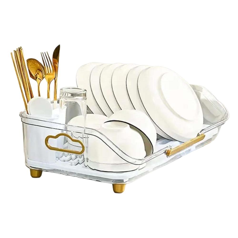 Chopstick Basket Tube Kitchen Bowl Plate Rack Tableware Storage Multifunctional Bowl Storage Shelf Cutlery Drainer