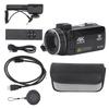 4K Ultra HD Digital Camcorder WIFI 3 Inches IPS Color Touch Display 18x Digital Zoom PC Camera