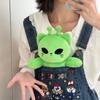 Милая Инопланетная Кошка Плюшевая Игрушка Зеленый Котенок Мягкие Плюшевые Куклы Кавайи Аниме Мягкая Игрушка Подушка Домашний Декор Подарки для Друзей