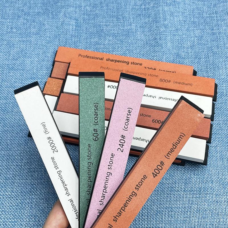 Алмазный точильный камень Точилка для ножей для кухонных ножей Шлифовальный камень Зернистость 240#600#1200# Арканзасский камень