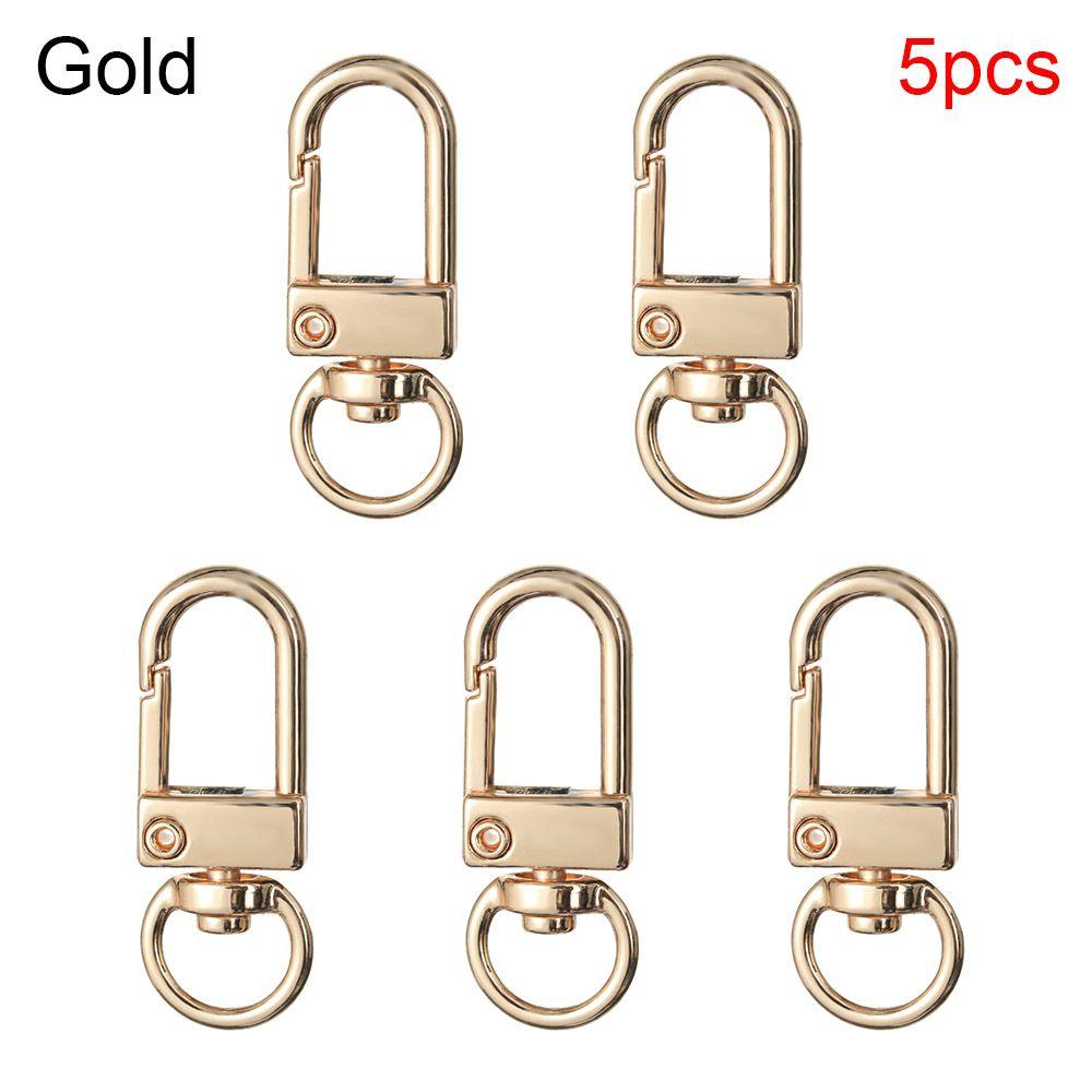 1/5 шт. фурнитура DIY брелок разъемное кольцо застежка-карабин воротник карабин для сумок пряжки для ремня
