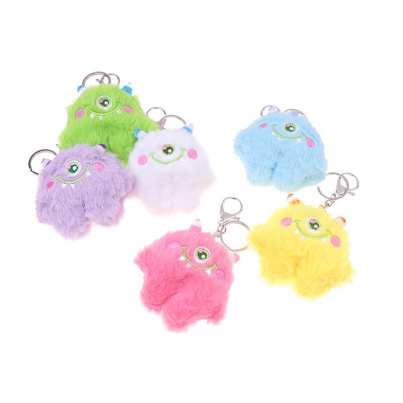 1Pc Cartoon Super Cute Big Eyed Monster Doll Cute Plush Toy Doll Pendant