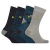 Men's Logo Dress Socks (Pack of 4)