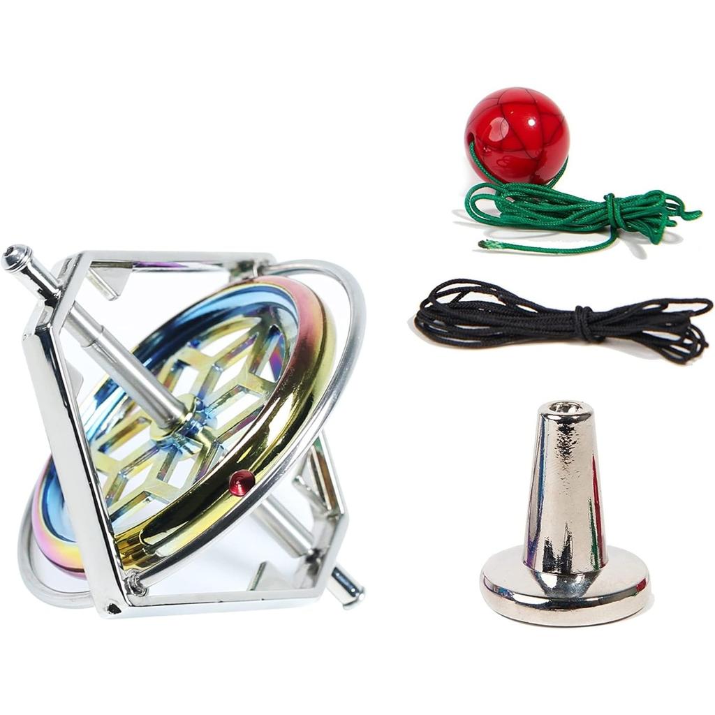 Точный гироскоп металлический антигравитационный волчок балансировочная игрушка образовательный подарок AG002