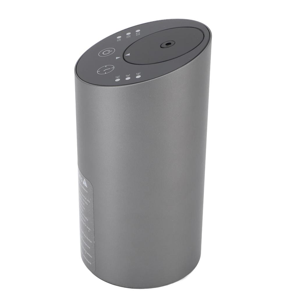 Car Aromatherapy Diffuser with Timer Low Noise Anti Leakage Aluminum Alloy Portable Waterless Car