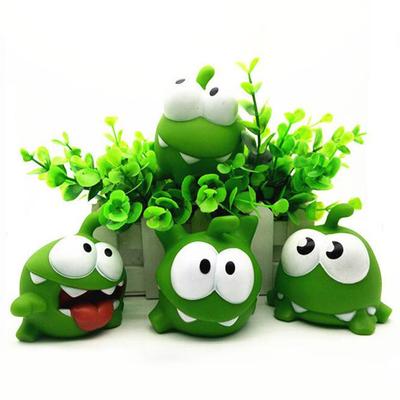Веревочная лягушка, виниловая резиновая игровая кукла Om Nom, конфеты, глотающие игрушки-монстры, фигурка