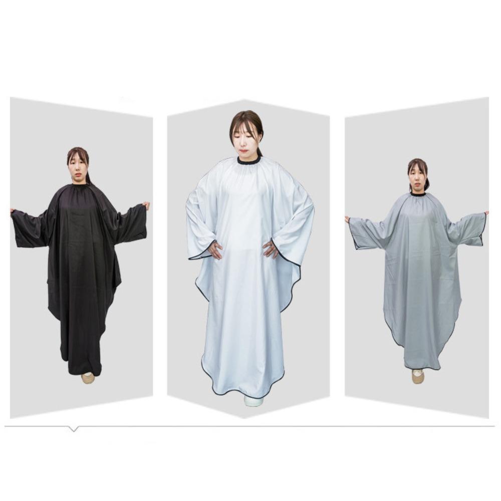 Профессиональная накидка с длинным рукавом для стрижки волос, водонепроницаемая, салонная парикмахерская ткань, парикмахерская