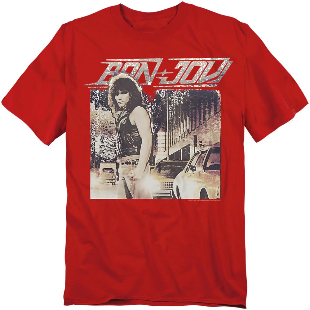 Bon Jovi Unisex Adult Runaway T-Shirt