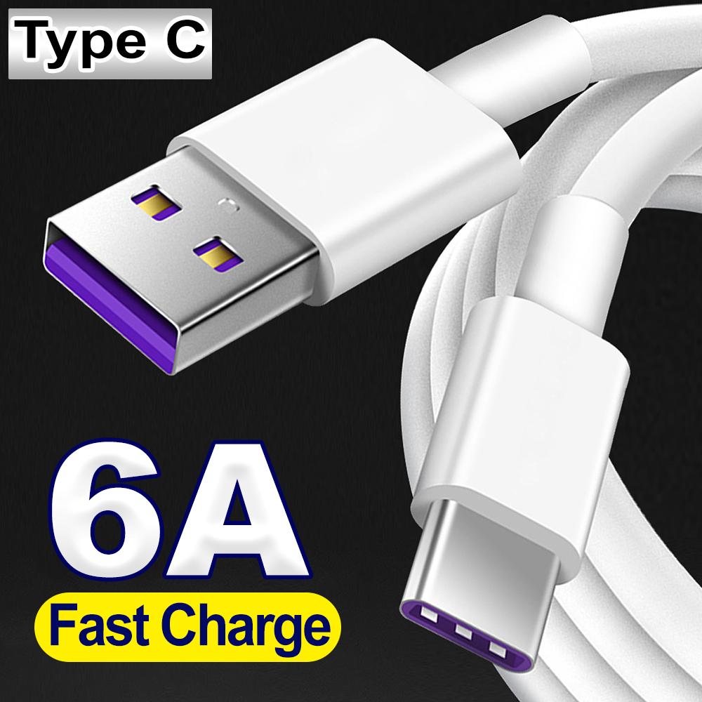 6A Сверхбыстрые зарядные кабели Type C Универсальный USB C Зарядный провод для Samsung Z Flip 7 6 Xiaomi Huawei Google Pixel 10 Pro XL