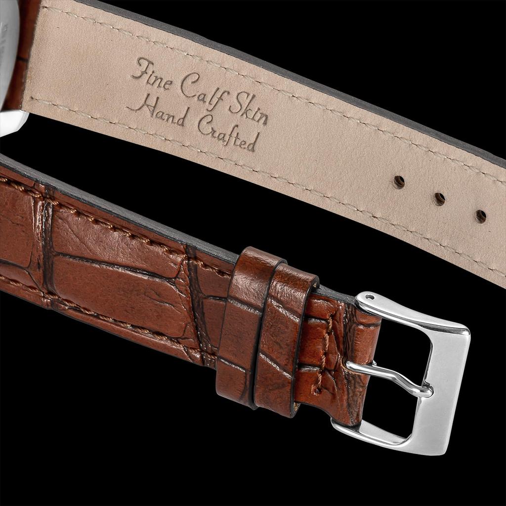 Meditrainee День Дата Луна Фаза Коричневый [Zeppelin] 9636-5 Мужские [Товар]