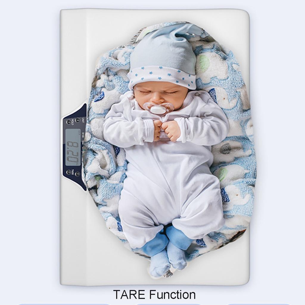 20 кг Макс Весы для новорожденных собак и кошек Многофункциональные умные электронные весы для взвешивания младенцев Светодиодный дисплей Бытовой измерительный инструмент 21,65*13,19*1,78""