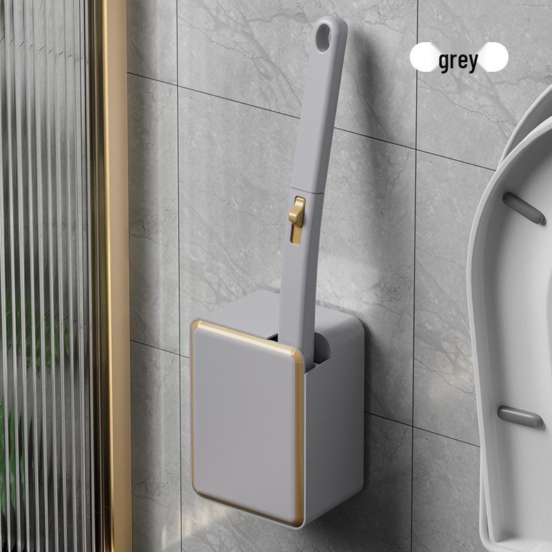 Настенный одноразовый туалетный ершик со сменной головкой — отсутствие мертвых углов для эффективной уборки