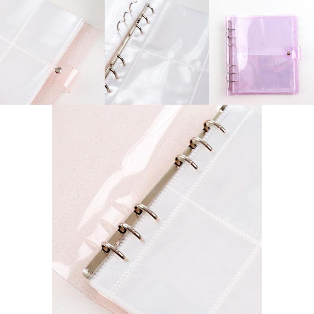 Big Capacity 6hole Photo Album With Glitter Pp Cover For Weddings And Celebrations