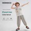 Летний повседневный комплект из двух предметов для мальчиков MOMOCO