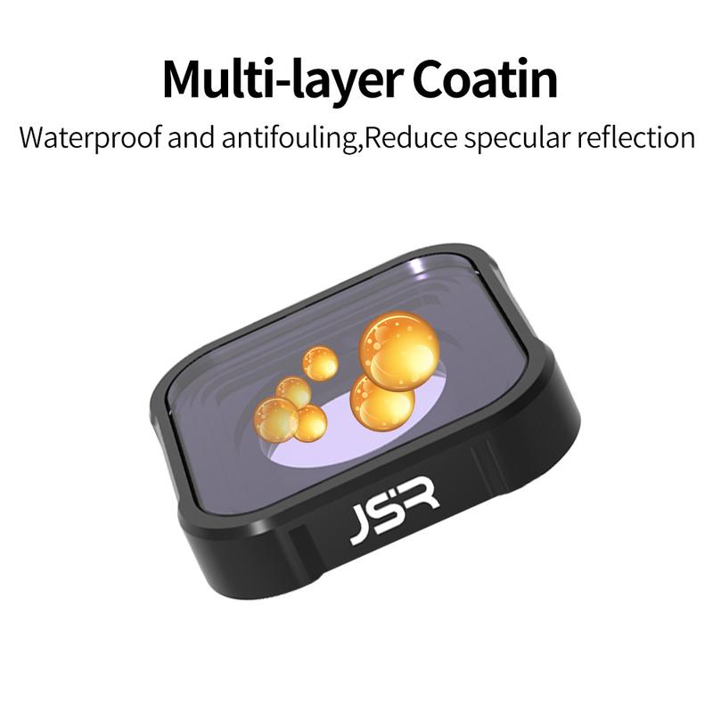 Go Pro Mcuv Cpl Nd8 Nd16 Nd32 Polarizer Filter Glass Nd 15X Macro Star Lens Filters For Gopro Hero 13 12 10 9 Camera Accessories