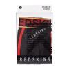 Boleslaw Elastic Boxer Shorts with Colored Stripe for Men REDSKINS