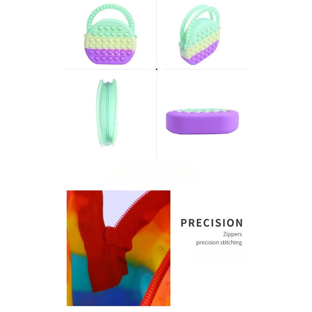 Сумка Rat Killer Pioneer, детский силиконовый кошелек Zero, декомпрессионная сумка через плечо с зажимом Joy