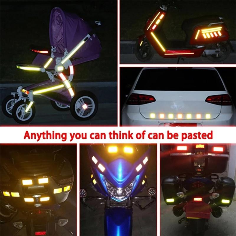 5X300 см предупреждающие наклейки на ленту, предупреждающий светильник, отражатель, защитная наклейка, светоотражающая пленка, знак безопасности