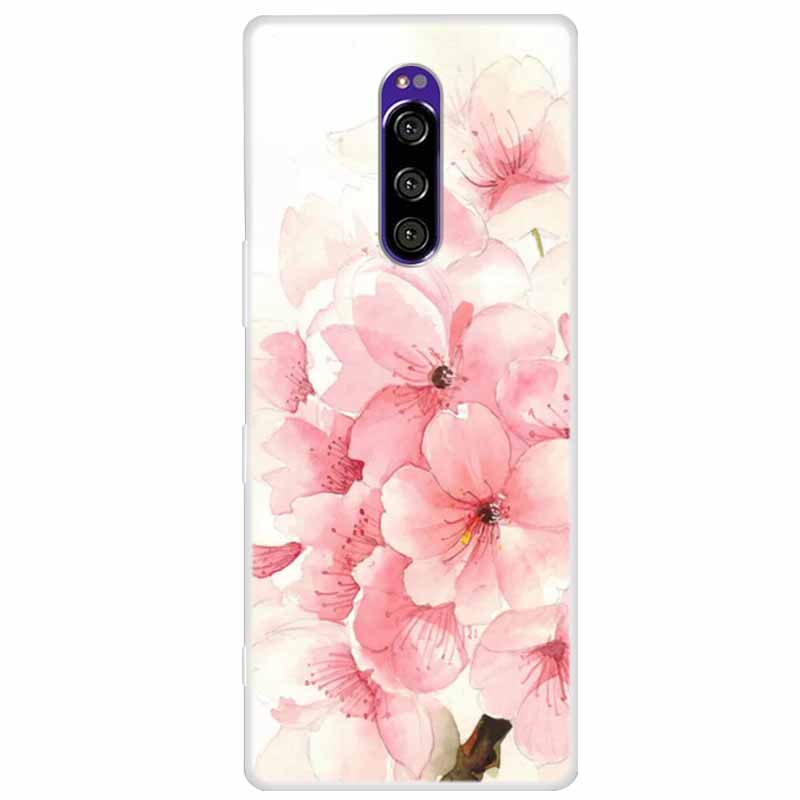 Чехол для Sony Xperia 1 Роскошные Животные Прозрачная Крышка для Sony Xperia1 XZ4 SO-03L SOV40 J8110 J9150 J8170 Корпуса Чехлы для Телефона