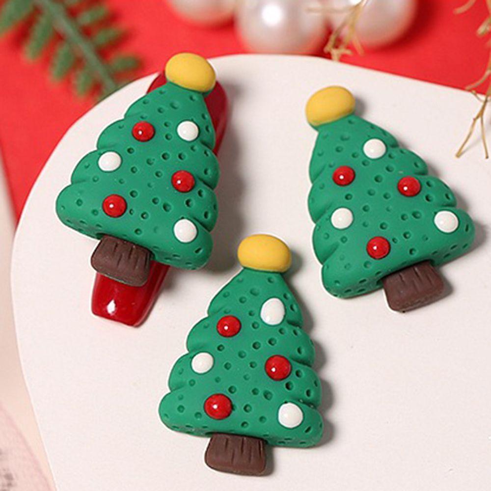 Christmas tree Manicure Accessories Nail Jewelry 3D Nail Art Decoration Christmas Nail Charms
