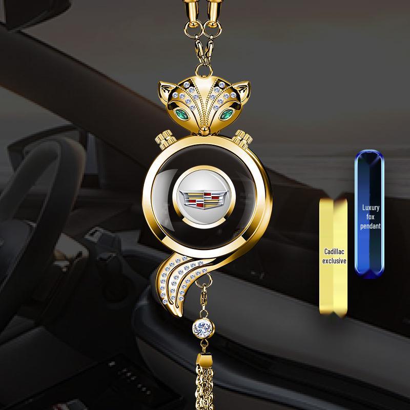 Хрустальный подвесной освежитель воздуха для автомобиля в виде лисы - Подвеска на зеркало заднего вида